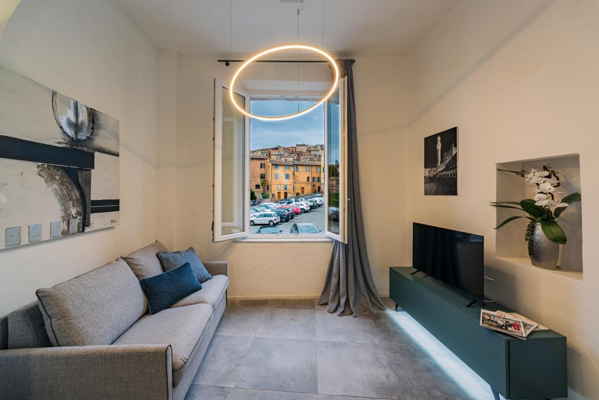 Siena - Stylish Loft Near Piazza Del Campo!アパートメント エクステリア 写真