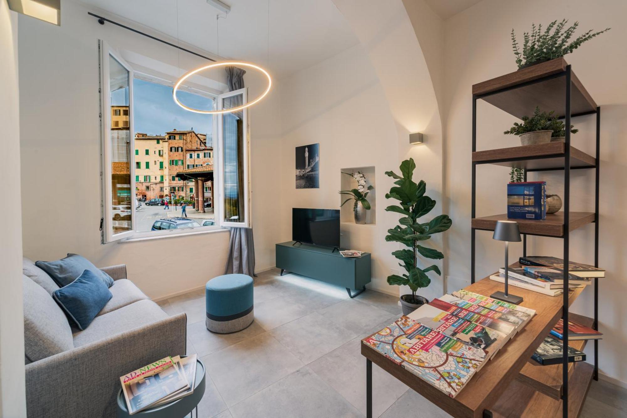Siena - Stylish Loft Near Piazza Del Campo!アパートメント エクステリア 写真