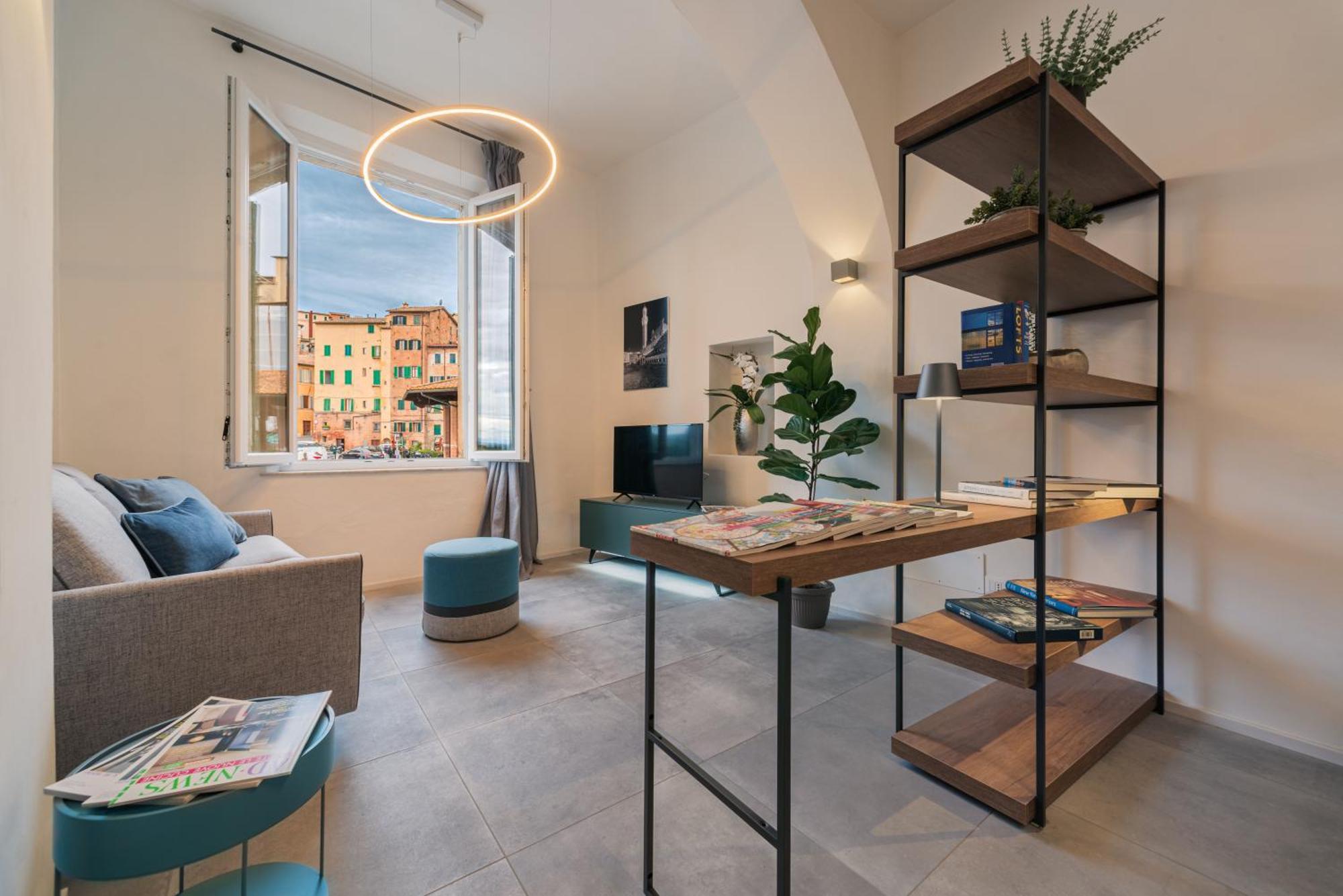 Siena - Stylish Loft Near Piazza Del Campo!アパートメント エクステリア 写真